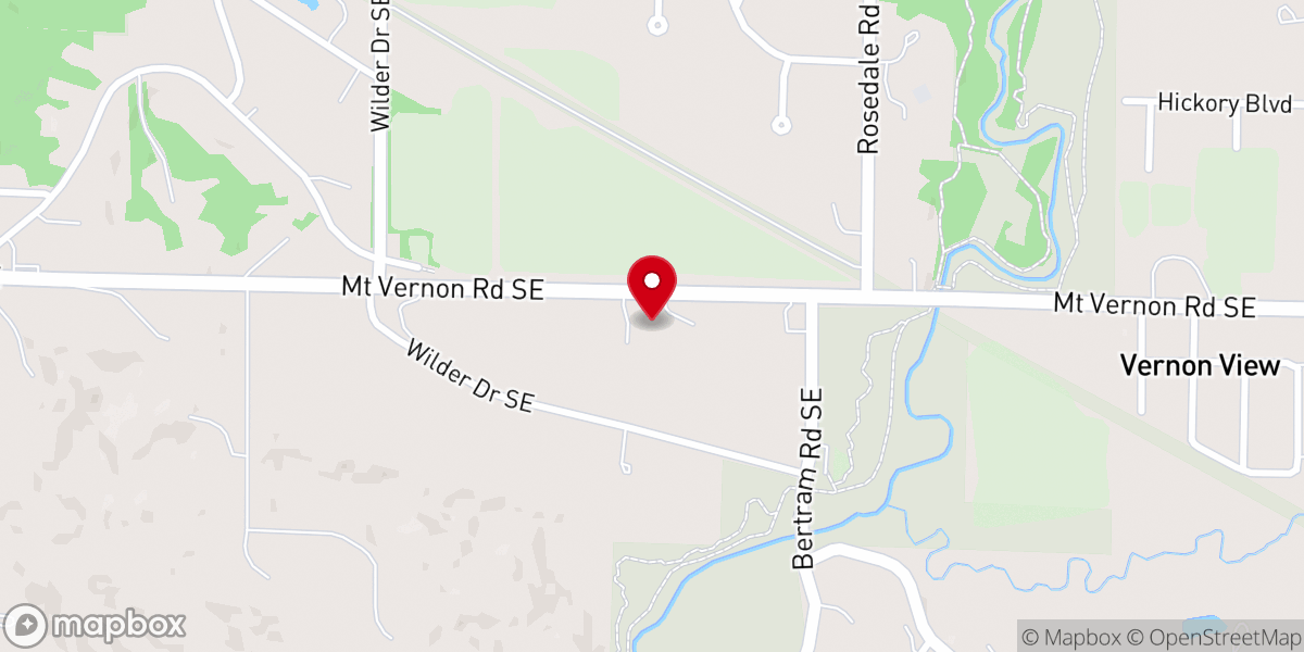Map showing location of CrossLife Community Church