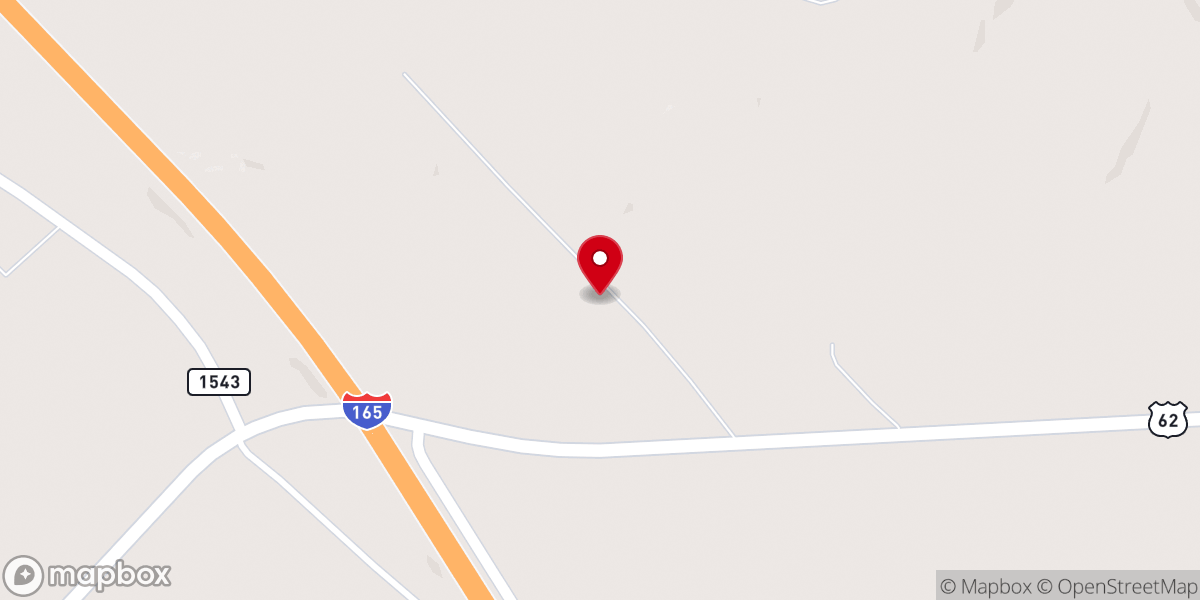 Map showing location of Longview Church