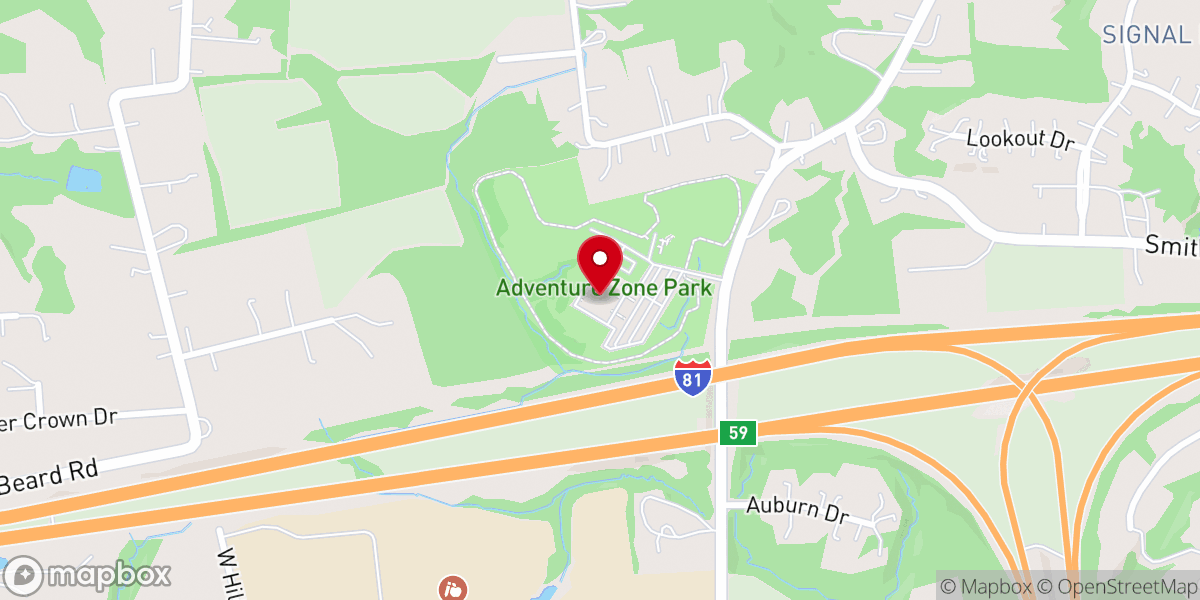 Map showing location of Vibrant - A Christian Church