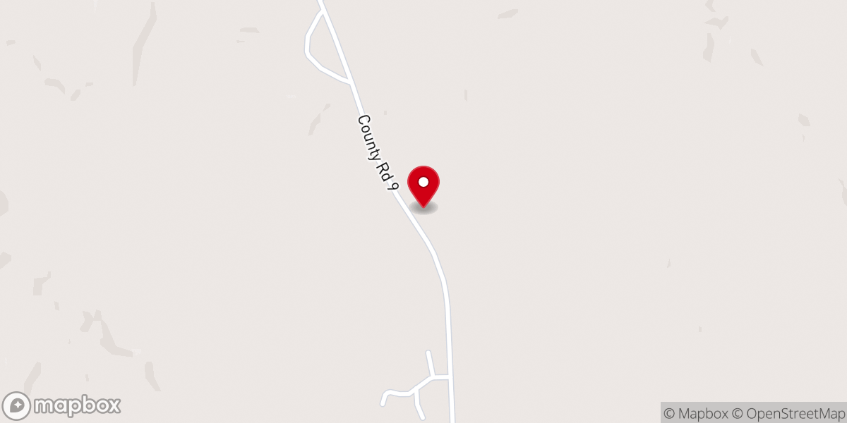 Map showing location of Pleasant View Church