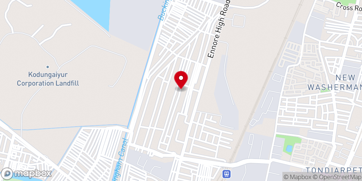 Map showing location of CSI Christ Church, Nethaji Nagar