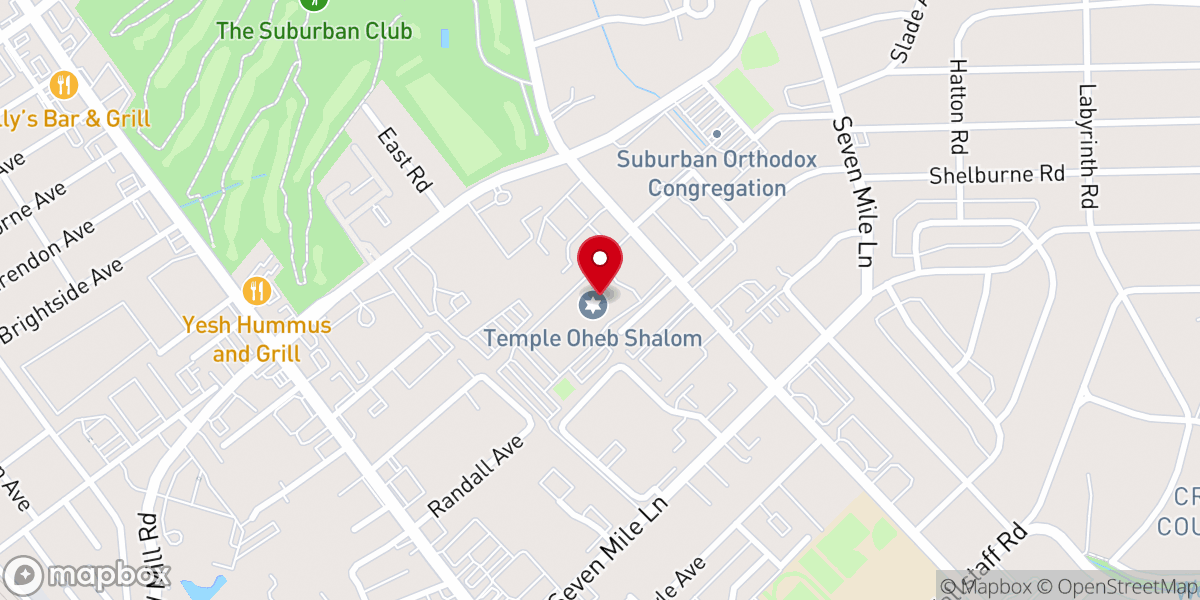 Map showing location of Ohr Chadash Congregation Inc