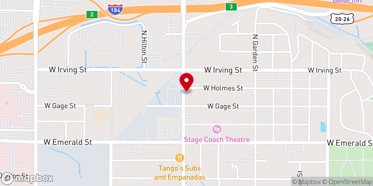 Map showing location of Liberating Spirit Metropolitan Community Church