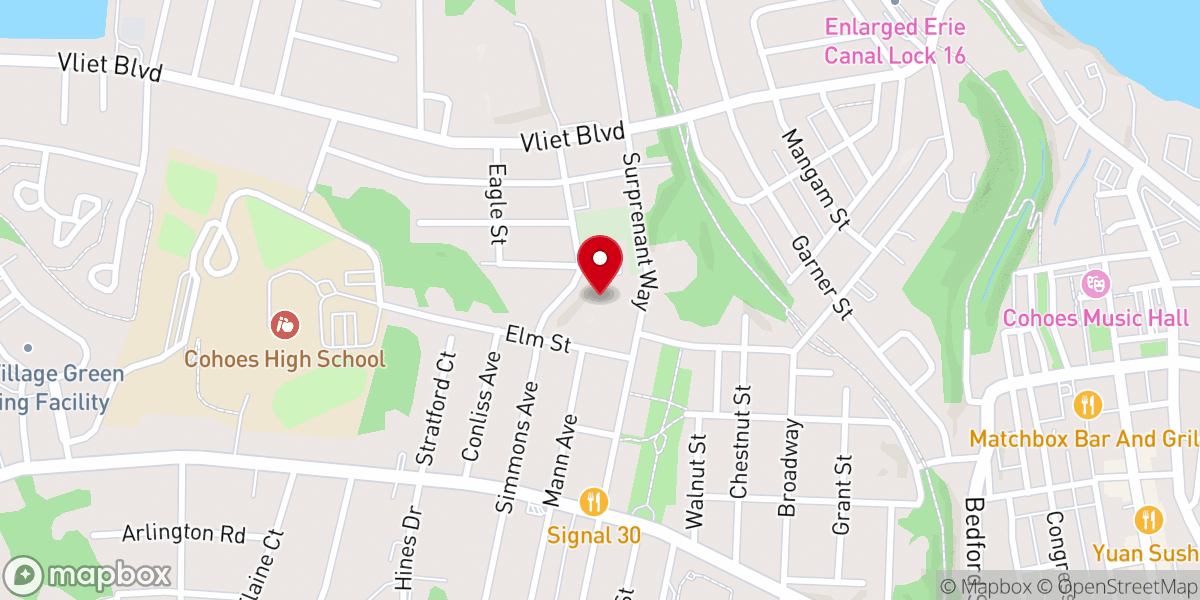 Map showing location of Alive Radio Foundation Inc