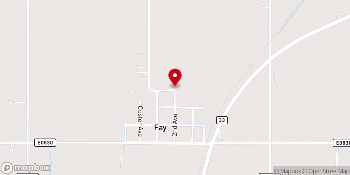 Map showing location of First Methodist Church