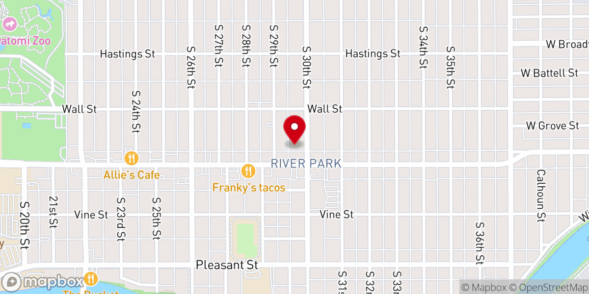 Map showing location of Abundant Faith Family Ministries
