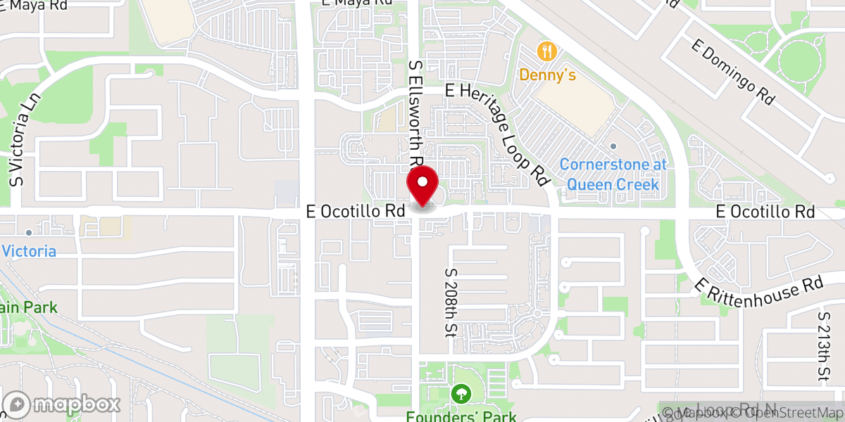 Map showing location of Broken Arrow Wranglers Foundation
