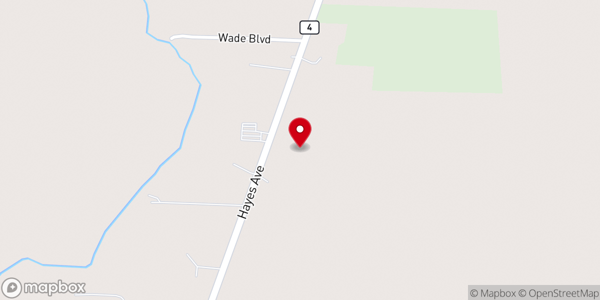 Map showing location of Grace Community Church