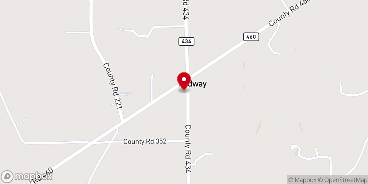 Map showing location of LifePointe Church