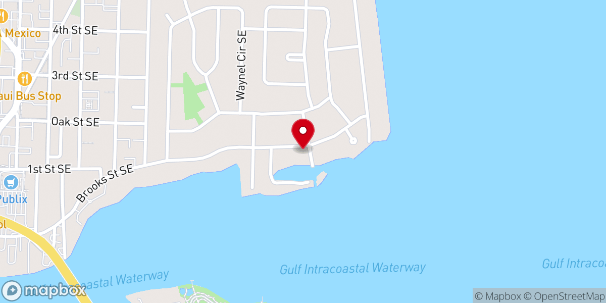 Map showing location of Blue Sky Foundation Inc