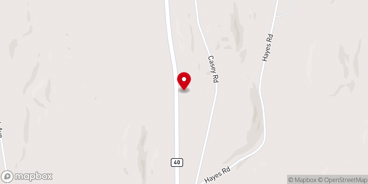Map showing location of Hoosic Valley Community Church