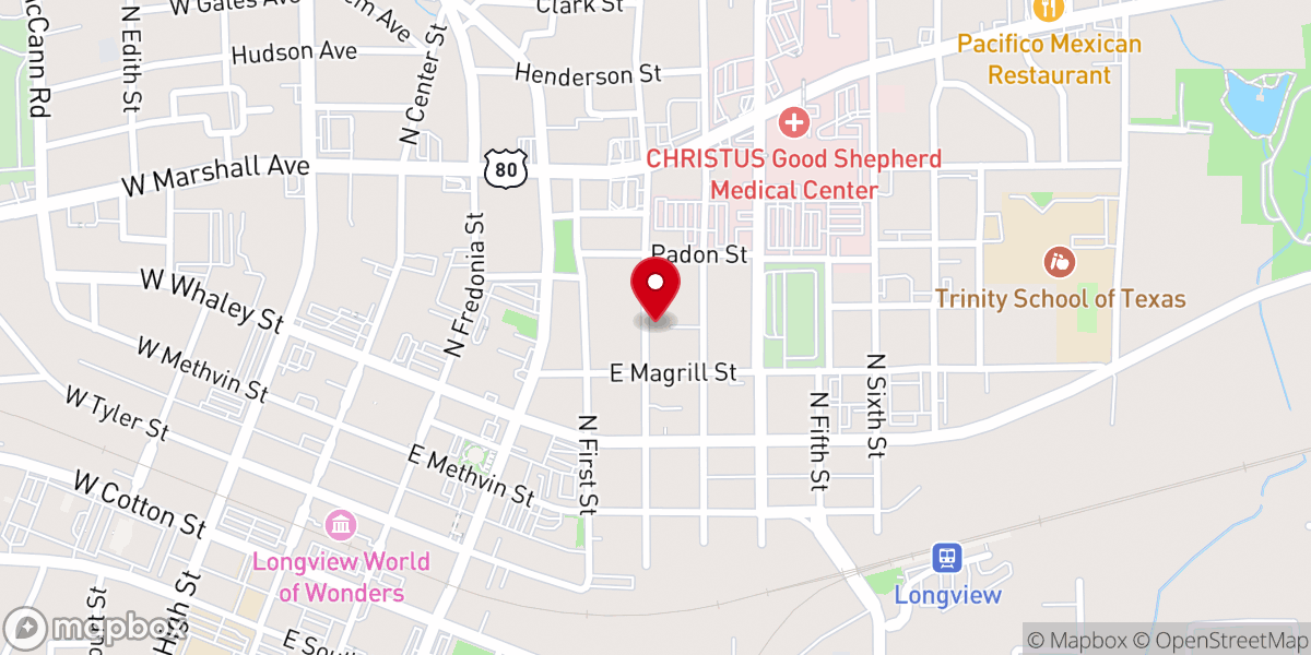 Map showing location of Williams Ministries Inc