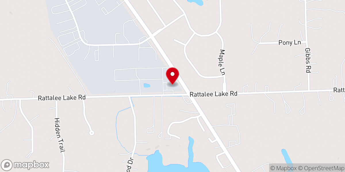 Map showing location of Springfield Township Fire Station #2