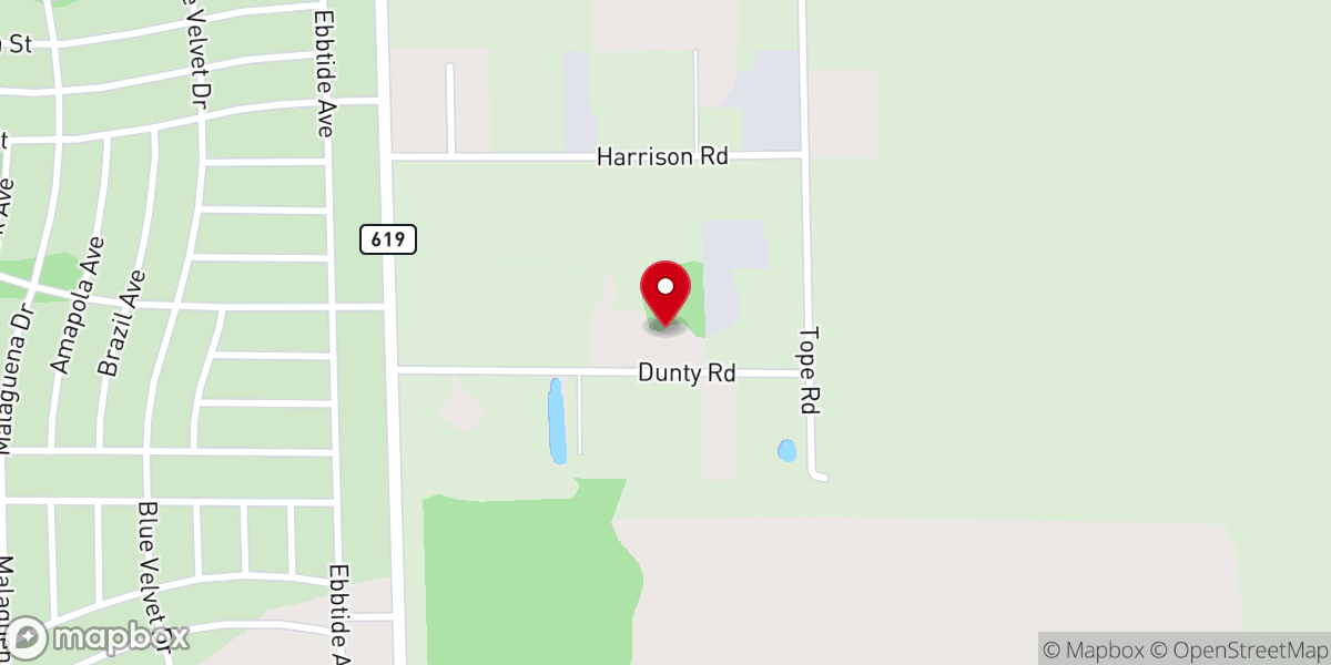 Map showing location of Potter's House Girls Home
