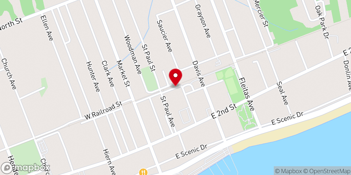 Map showing location of Church on stilts