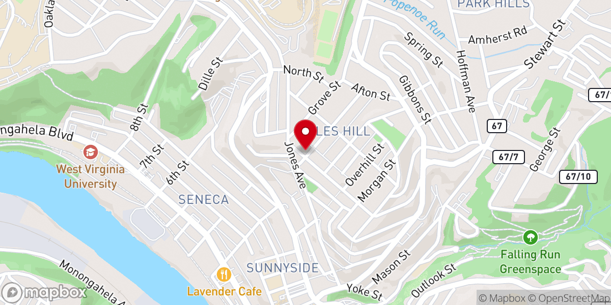 Map showing location of MFC Ministries