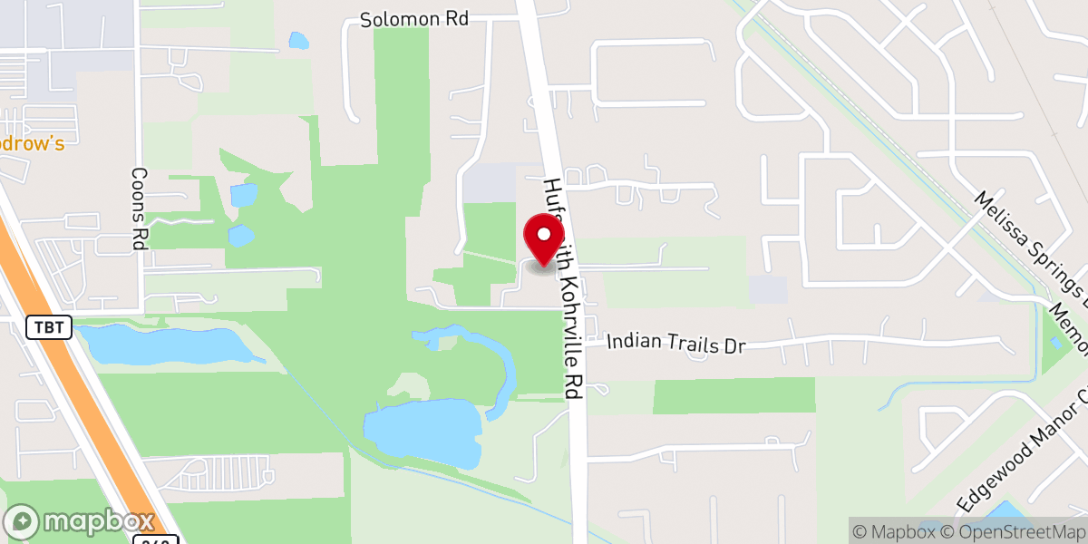 Map showing location of Anointed Faith Family Church