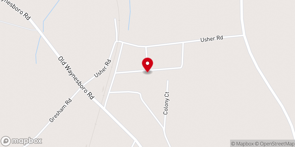Map showing location of Greens Cut Methodist Church