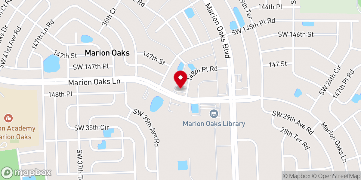 Map showing location of Deliverance Fellowship Inc