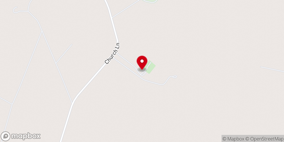 Map showing location of Old Saint Joseph Church