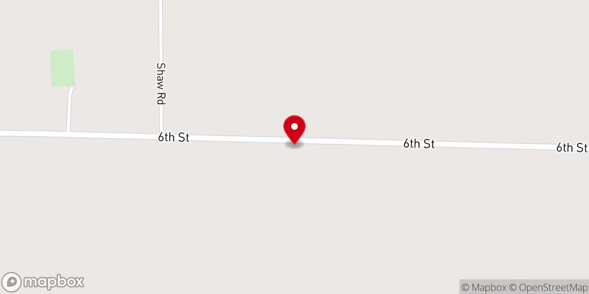 Map showing location of Abbie Baptist Church