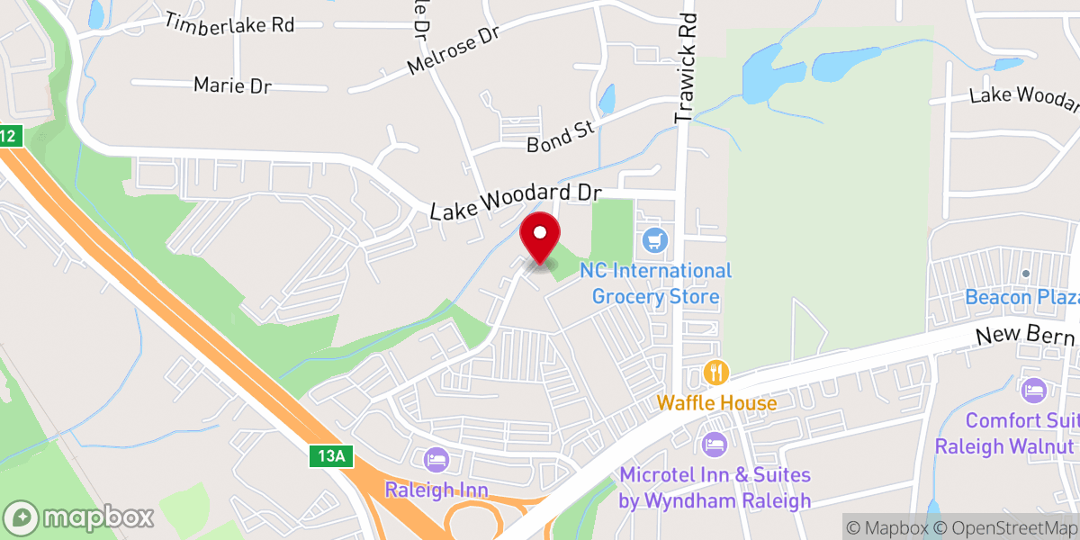 Map showing location of Prevailers God Mission International
