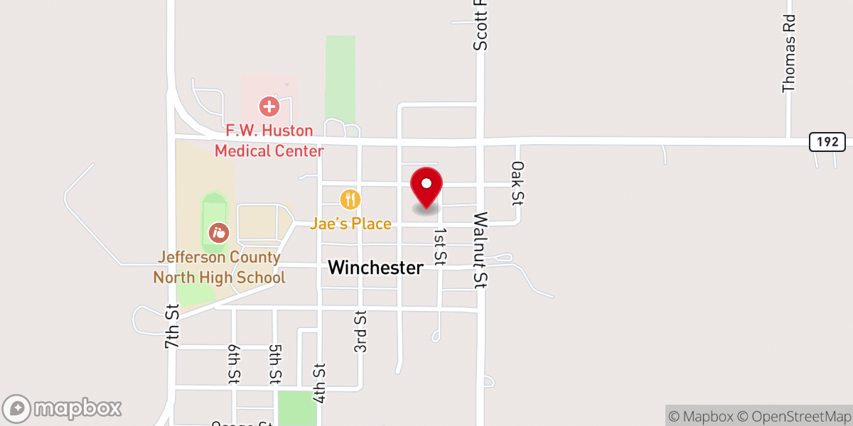 Map showing location of Christian New Testament Church