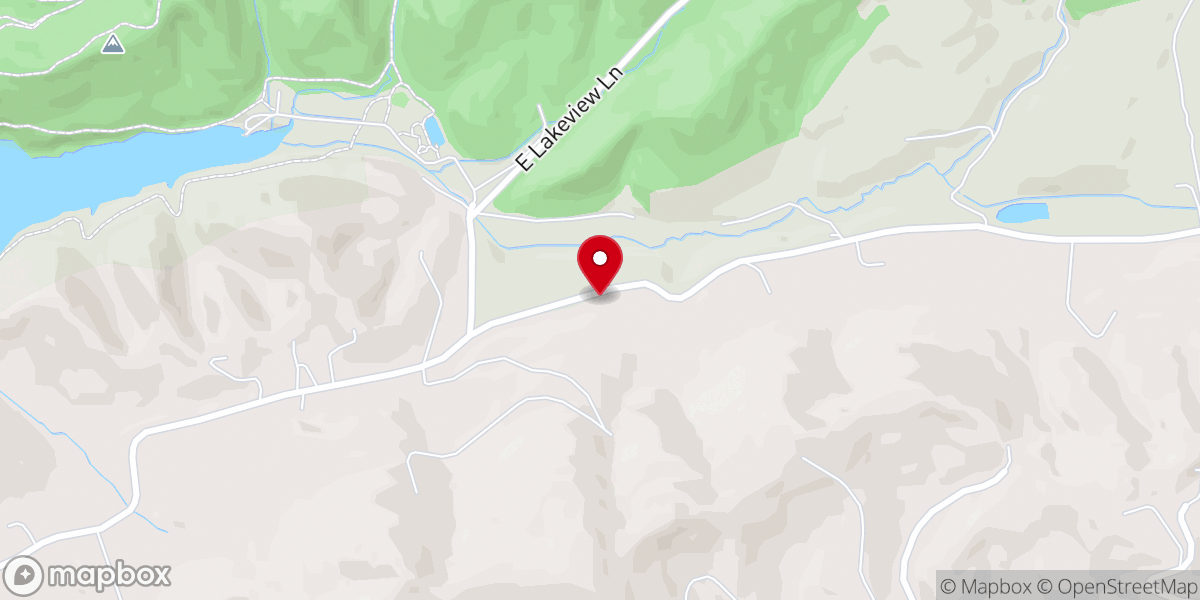 Map showing location of Mitchell Valley Church