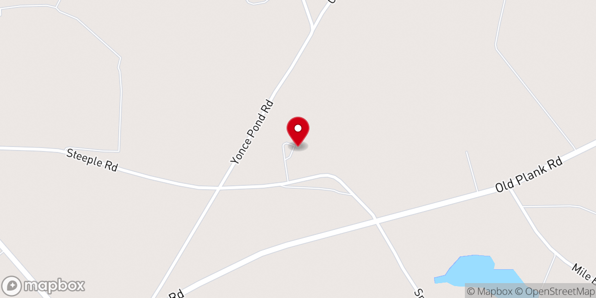 Map showing location of Mount Pleasant Baptist Church
