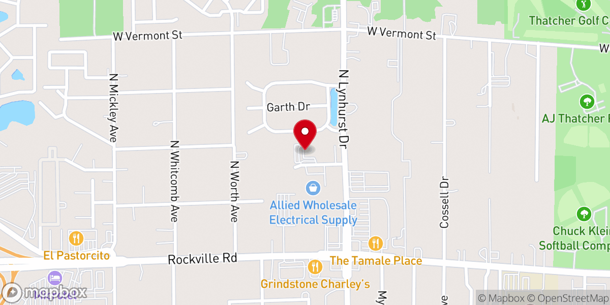 Map showing location of Redeemed Christian Church of God RCCG