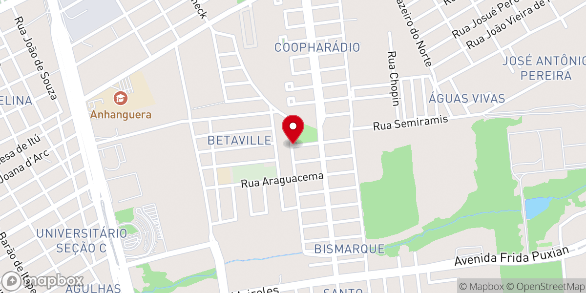 Map showing location of Igreja De Cristo Pentecostal Internacional