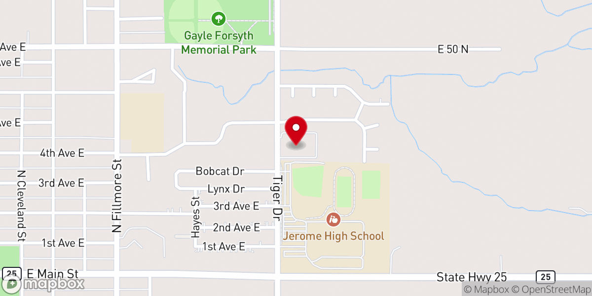 Map showing location of The Church of Jesus Christ of Latter-day Saints