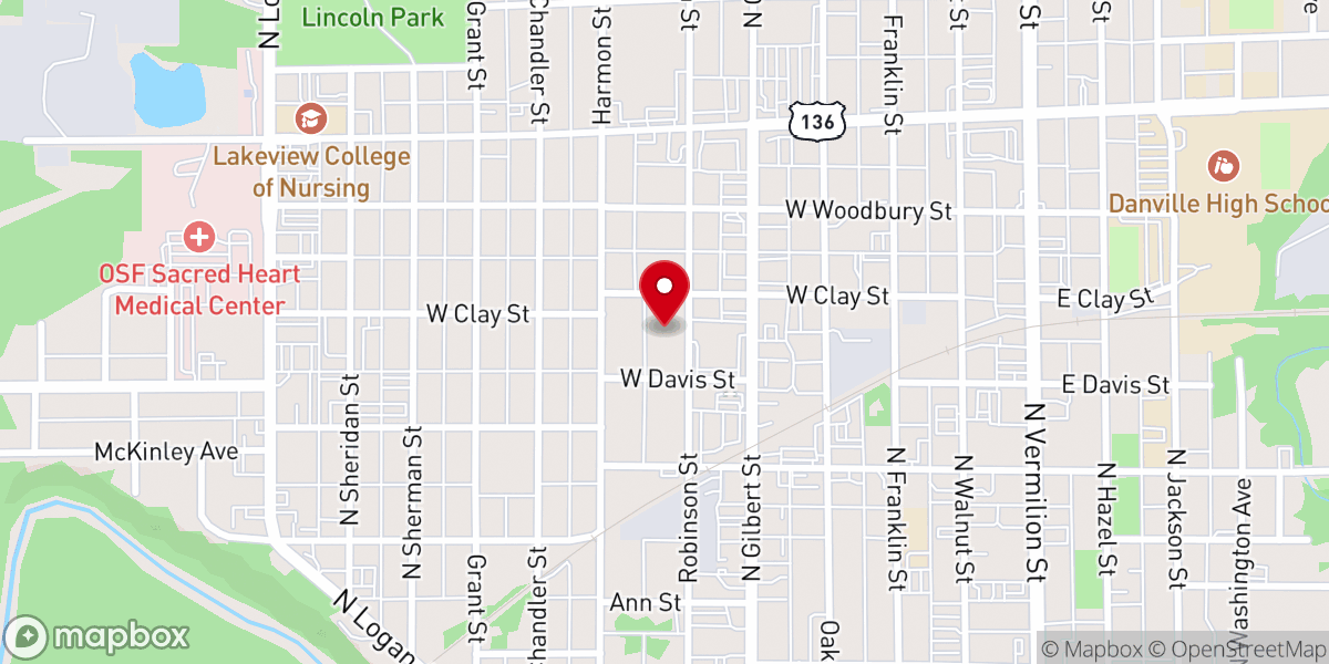 Map showing location of Tabernacle Of Praise Pentecostal Church, Inc.