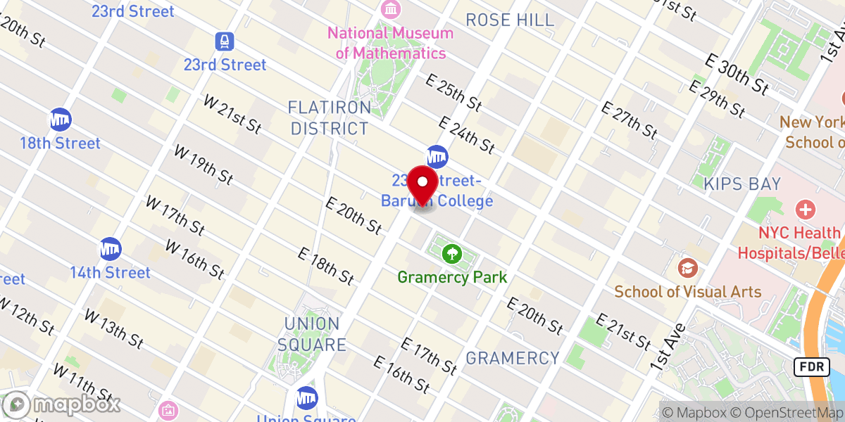 Map showing location of Edwin Charitable Foundation Inc