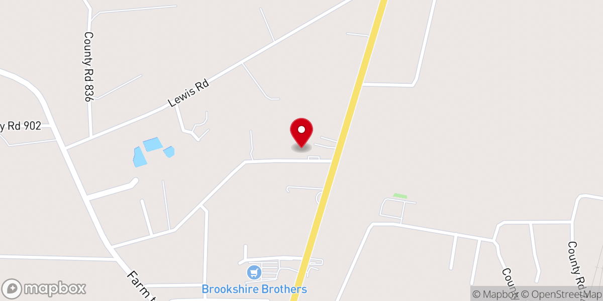 Map showing location of Buna United Pentecostal Church