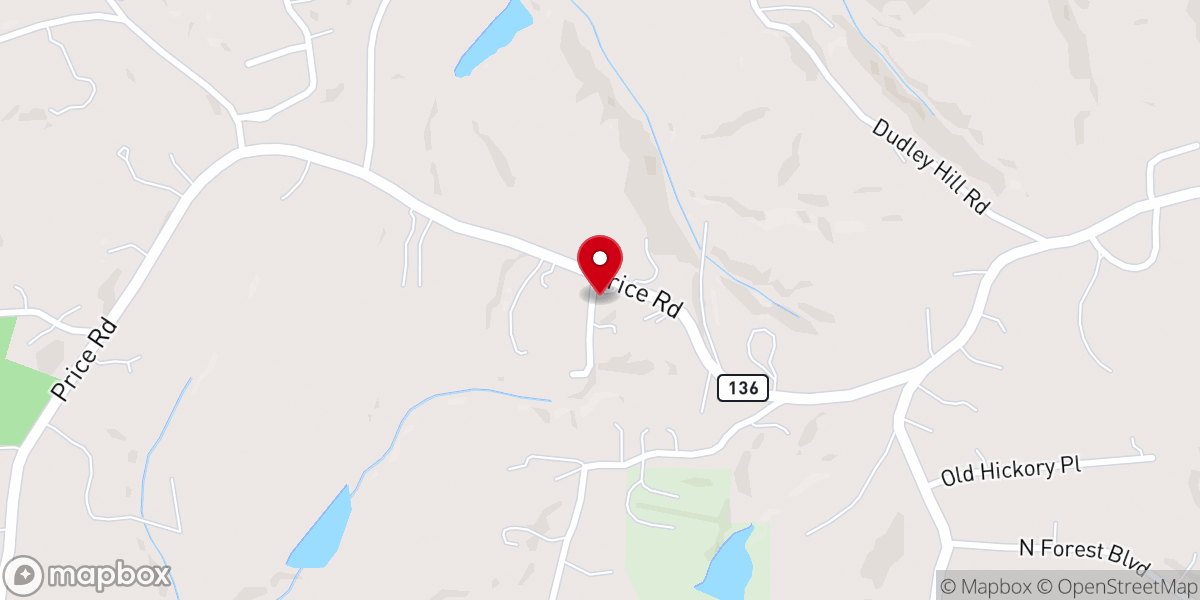 Map showing location of Lighthouse Community Church