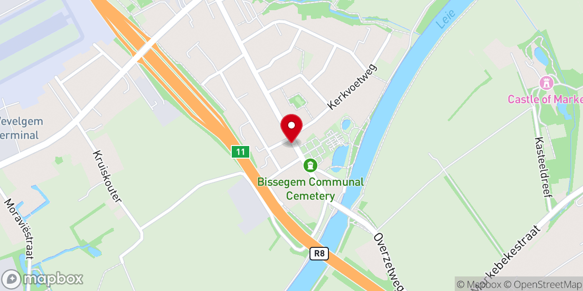 Map showing location of Kapel van O-L-V van de Harteklop