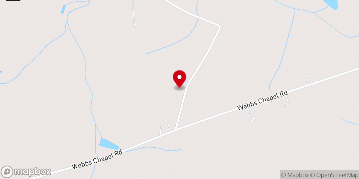 Map showing location of Living Hope Church