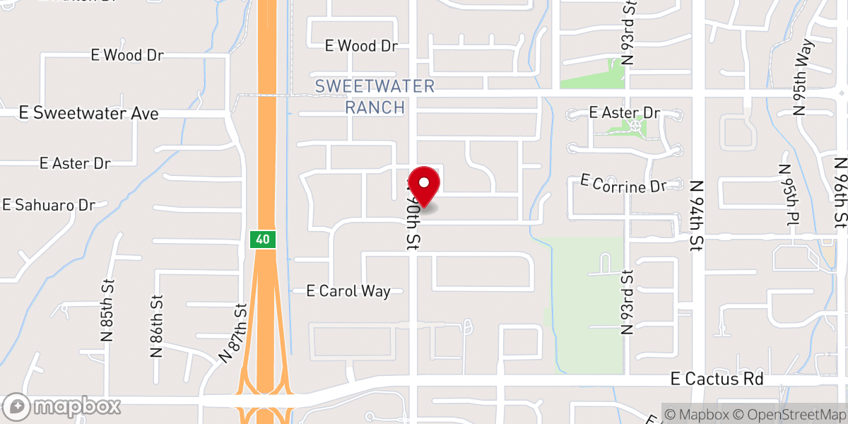 Map showing location of Mars Hill Speech and Debate Inc