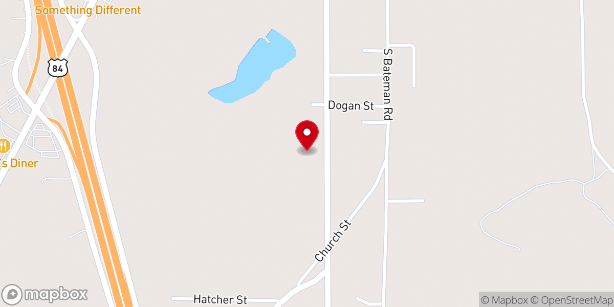 Map showing location of True Vine Doxa Center Church