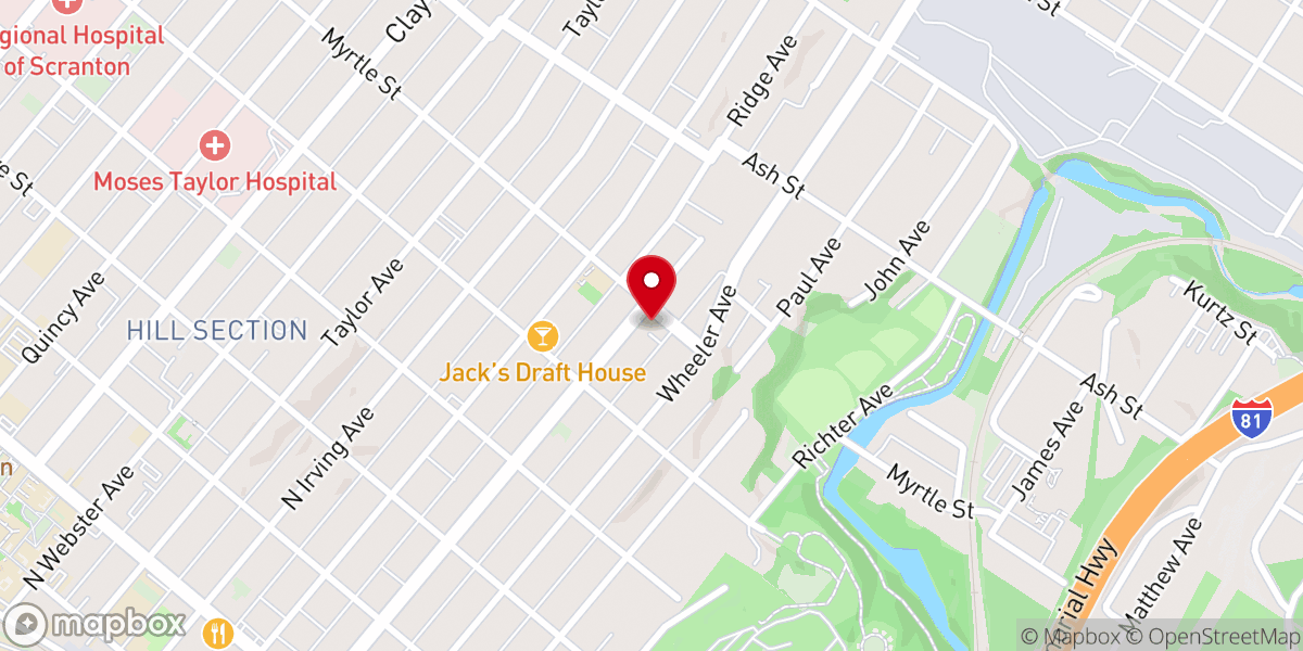 Map showing location of New Heart Christian Fellowship