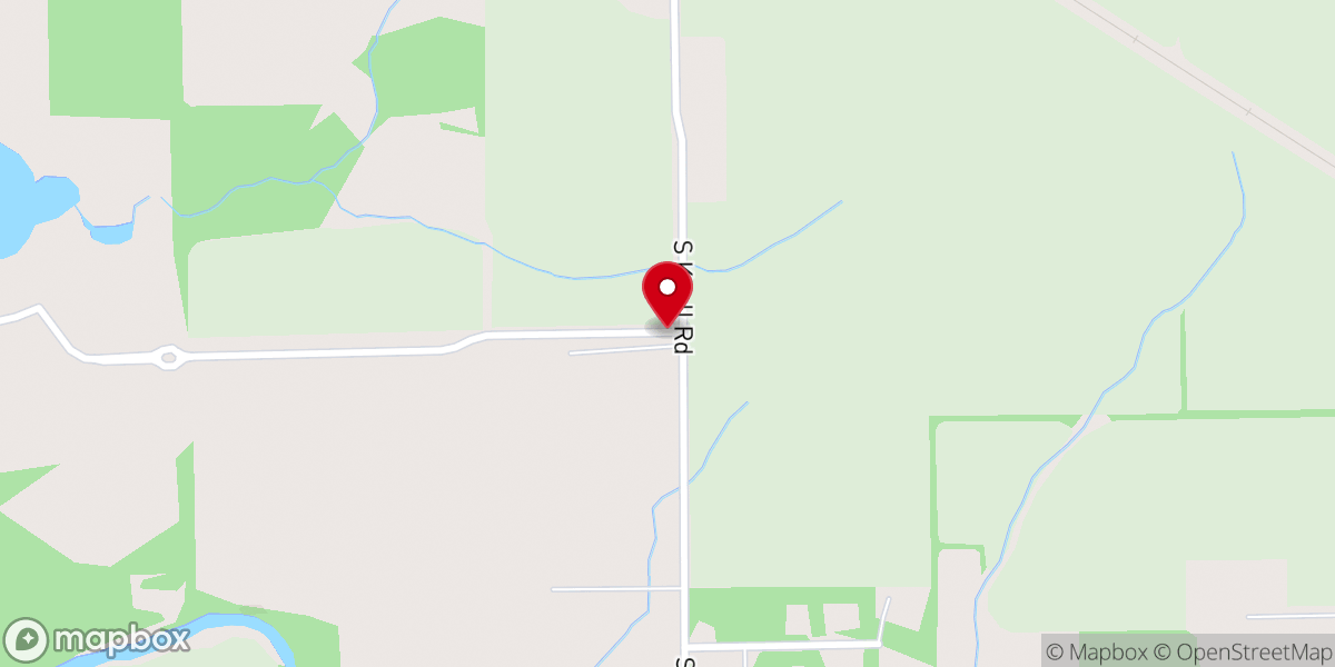 Map showing location of Kyte River Revival Campgrounds