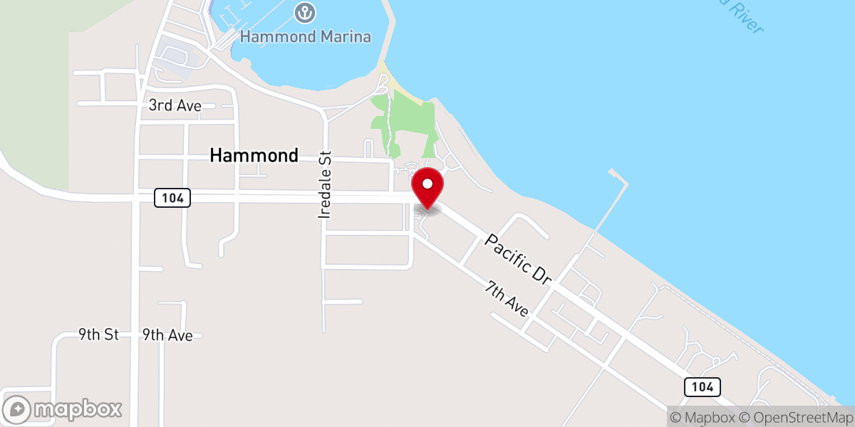 Map showing location of Gateway Community Church