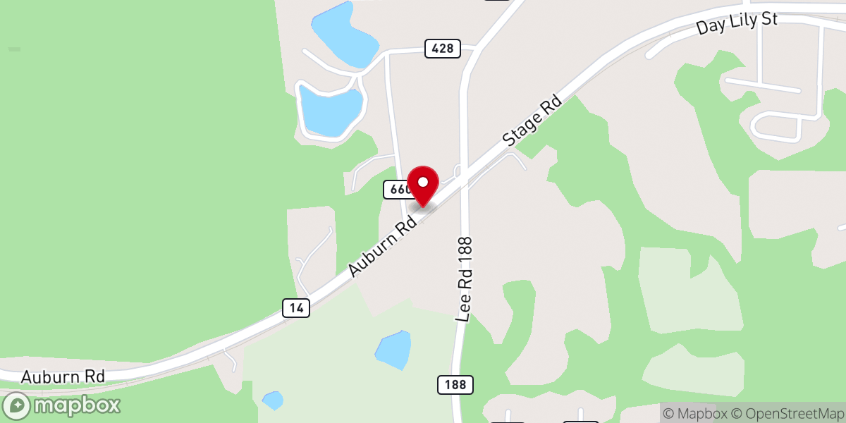 Map showing location of Pleasant View Missionary Baptist