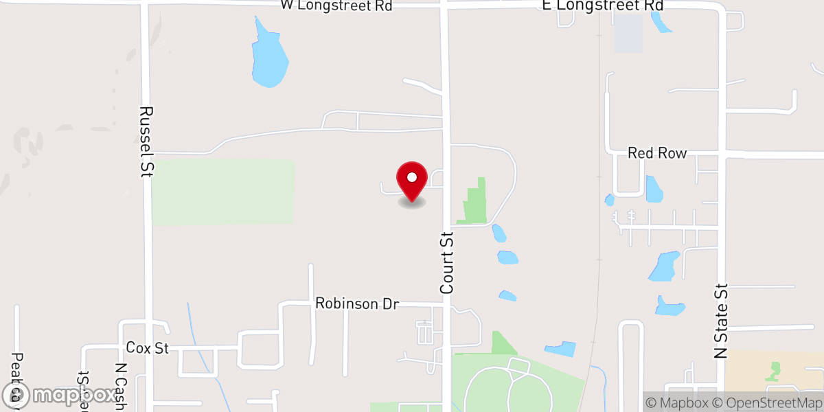 Map showing location of Pentecostal Apostolic Church