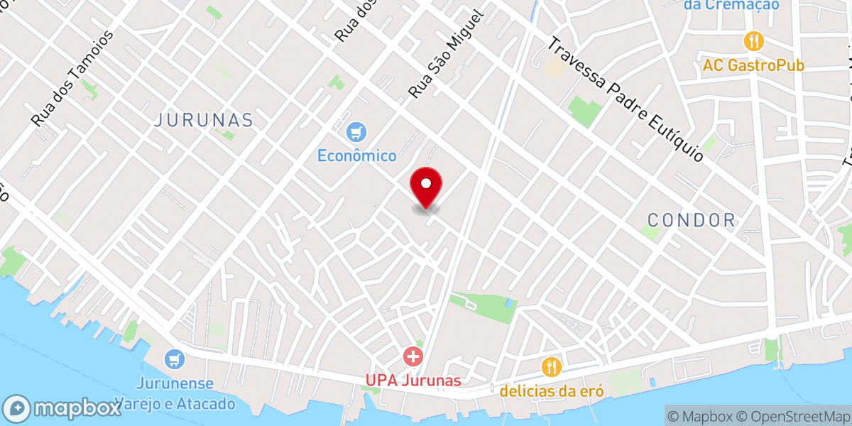 Map showing location of Igreja Pentecostal Assembleia de Deus Jerusalém • Honório