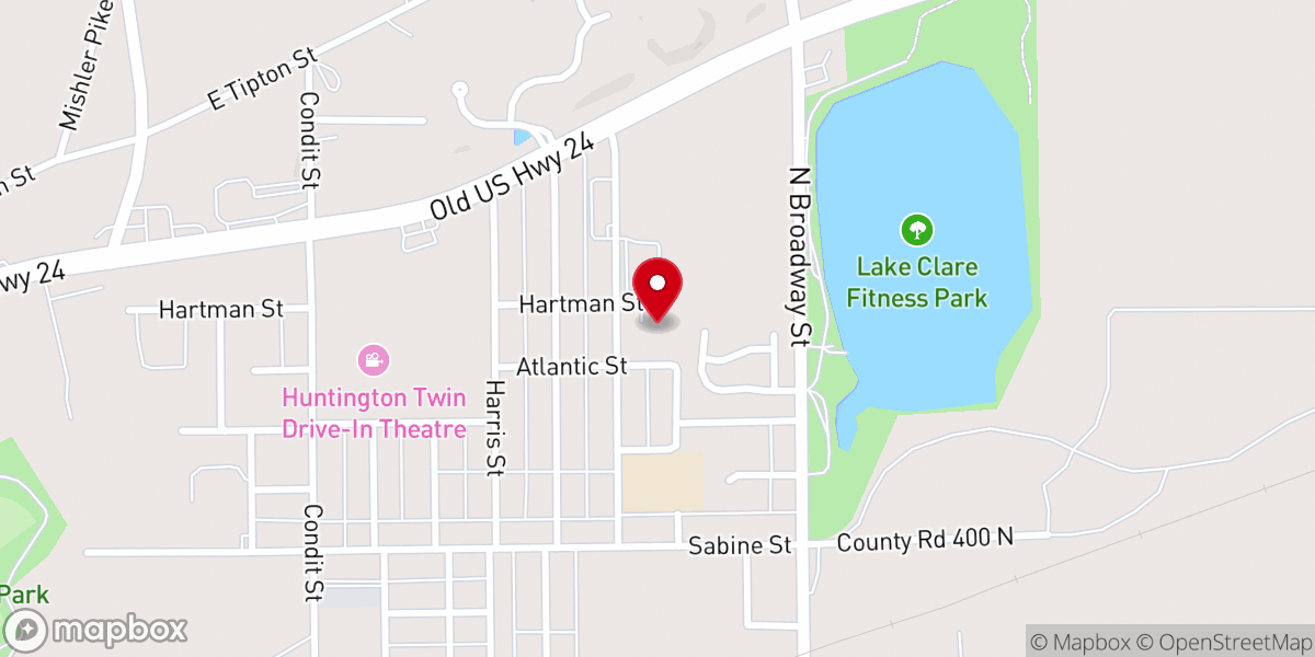 Map showing location of Gethsemane Ministries Incorporated