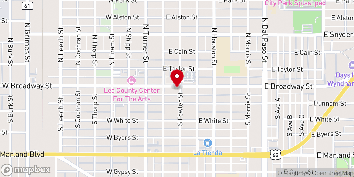 Map showing location of Libreria Monte De Alabanza