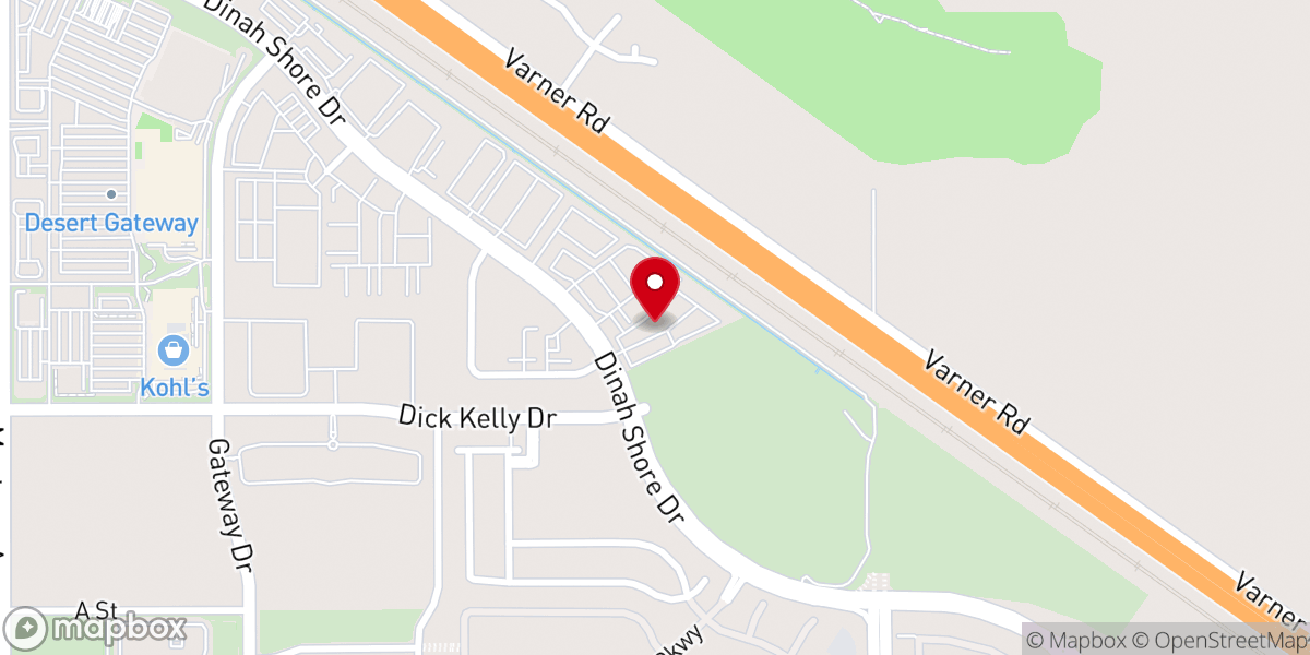 Map showing location of Monterey Shore Church of Christ