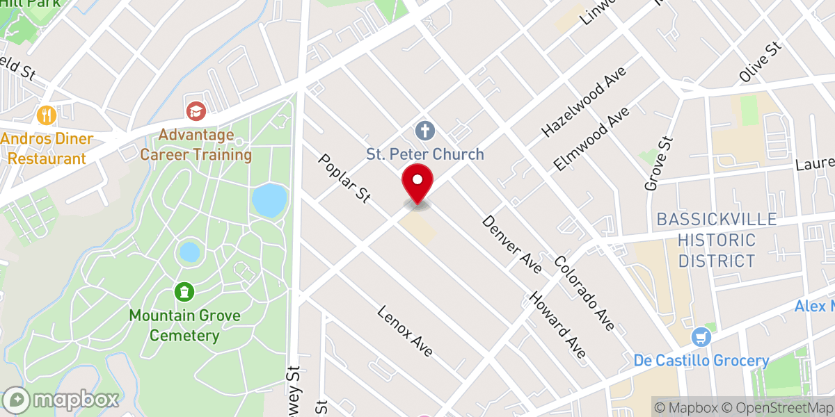 Map showing location of Benedictine Prayer Group Inc